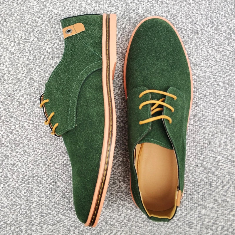 ClassicStep – Suède Leren Oxford Herenschoenen