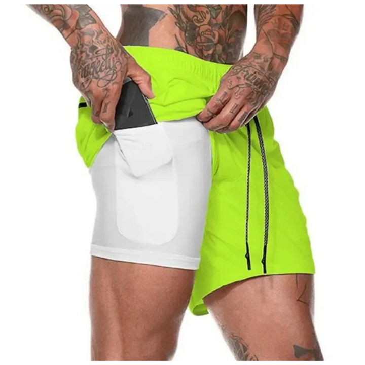 DraftFlex – 2-in-1 Sportshort voor Mannen