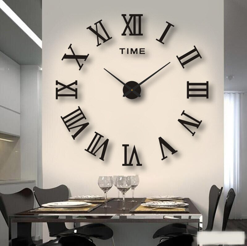 Grote Moderne Wandklok