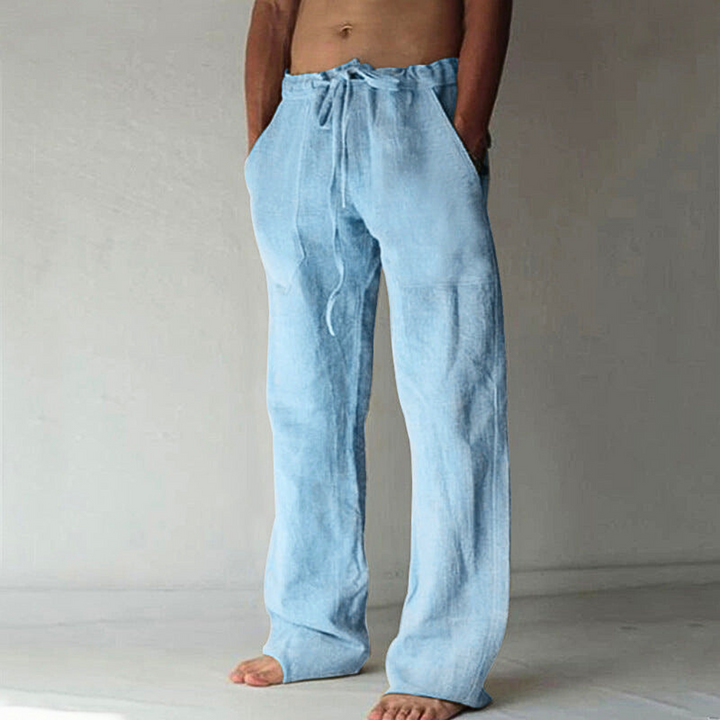 Comfortabele casual kleding met hoge taille en trekkoord