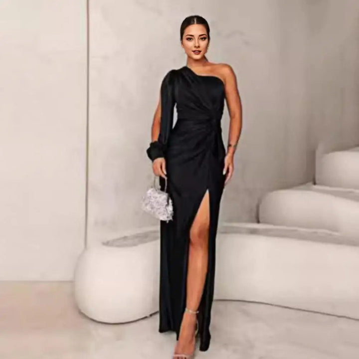 One-shoulder avondjurk voor dames