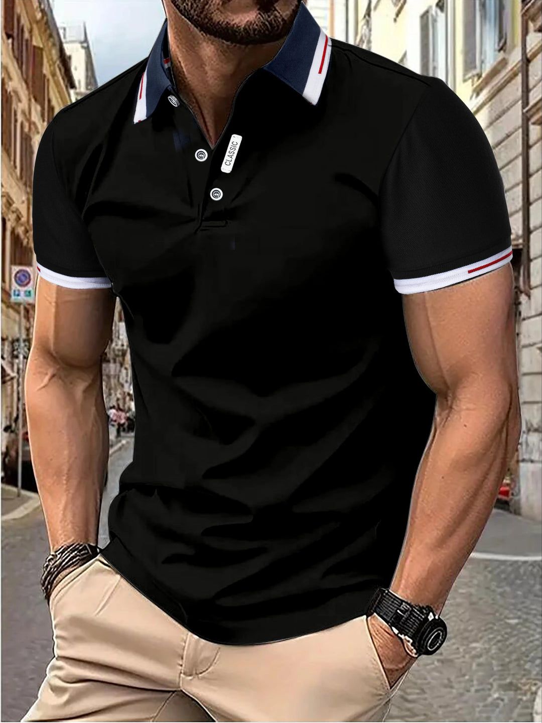Casual Polo Shirt voor Heren