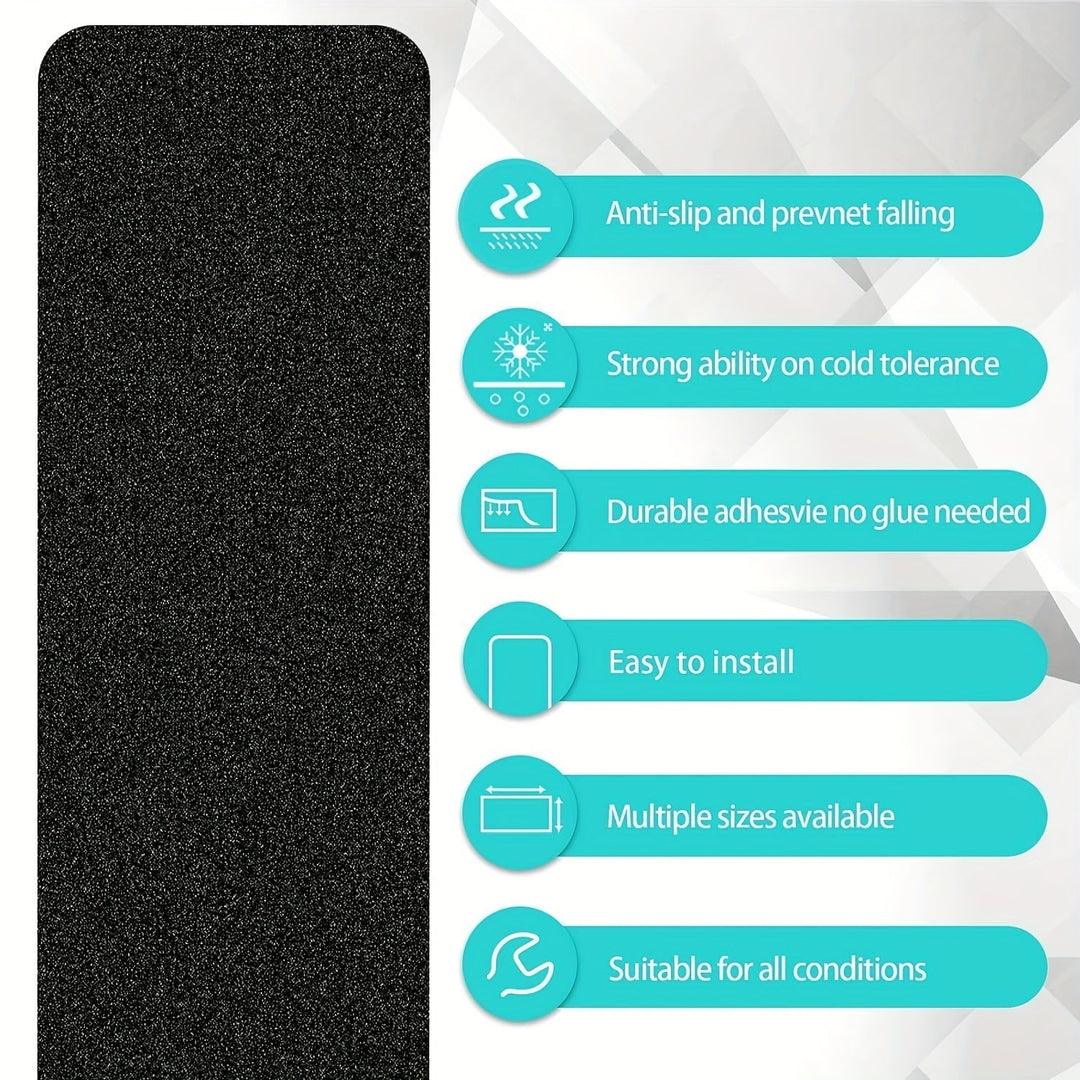 Antislip Treden 10-stuks – 6"x24", 80-Korrel, Weerbestendig