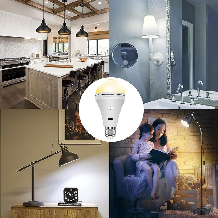 Draadloze Oplaadbare LED-lamp – Luxaro