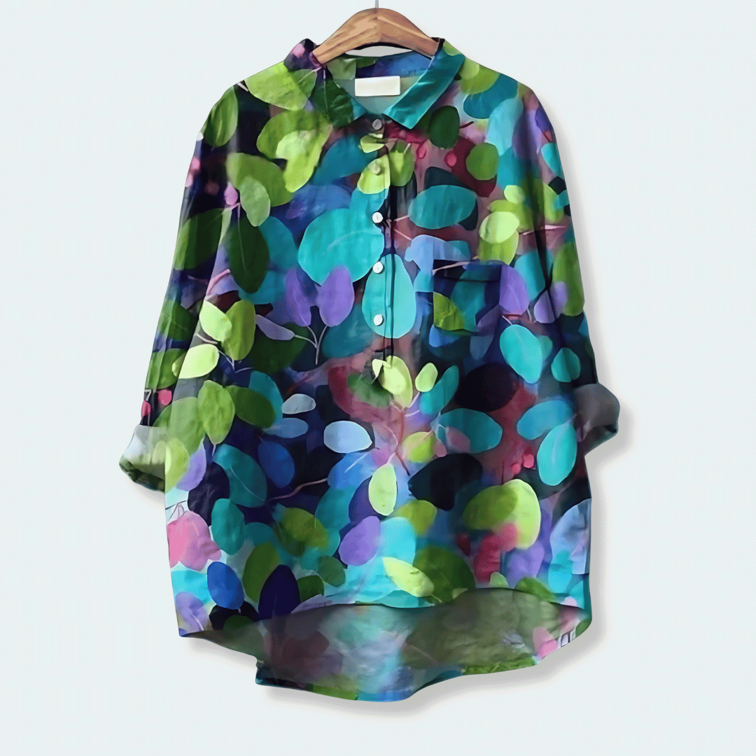 Losse lange blouse voor dames