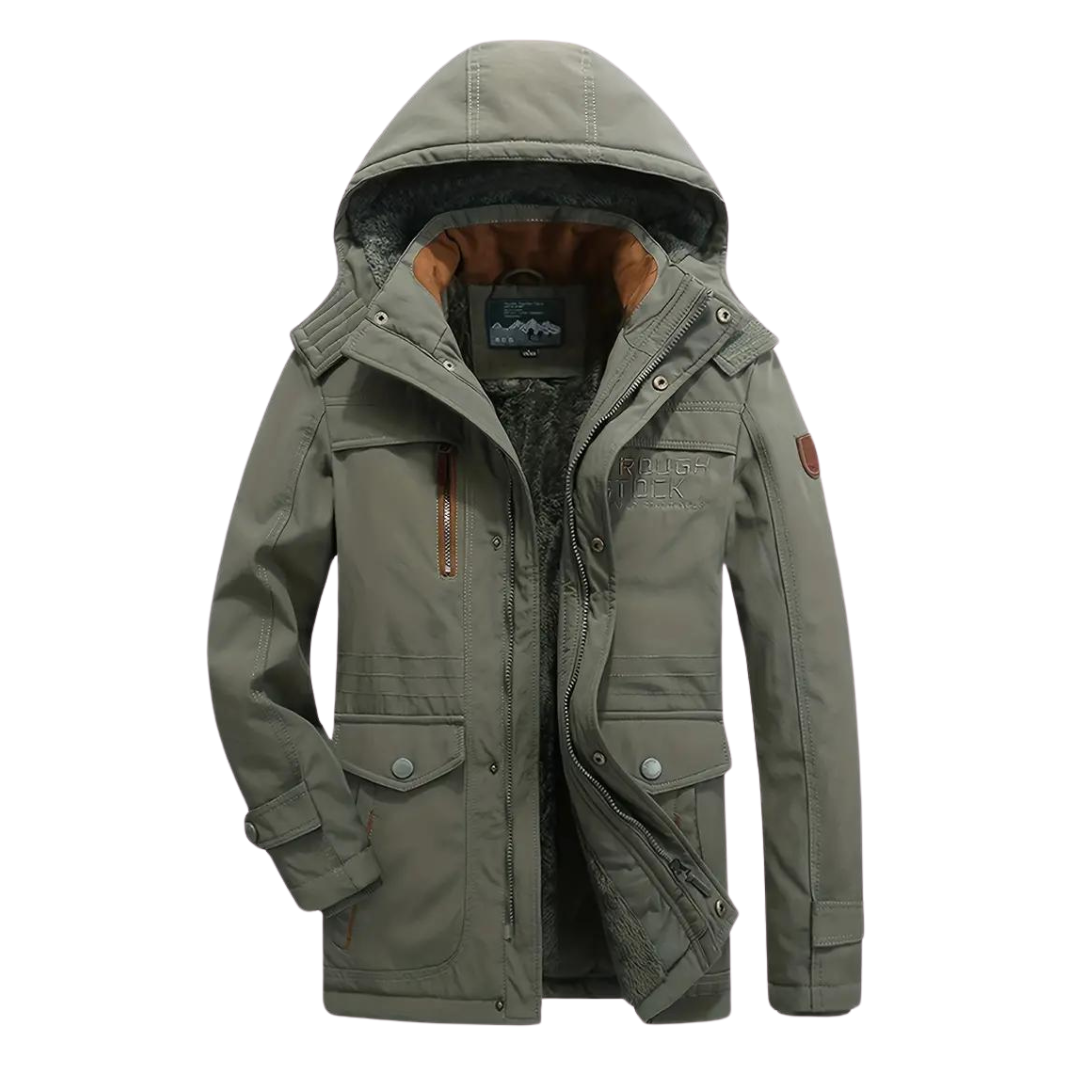 Heren Outdoorjack met voering | Waterdicht & winddicht – Kaspar