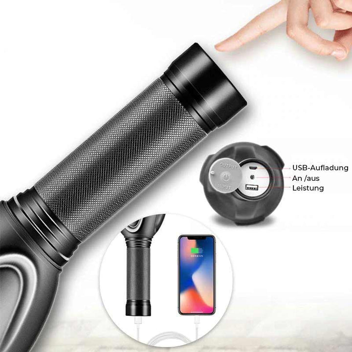 Waterdichte LED-zaklamp met Hoge Prestaties