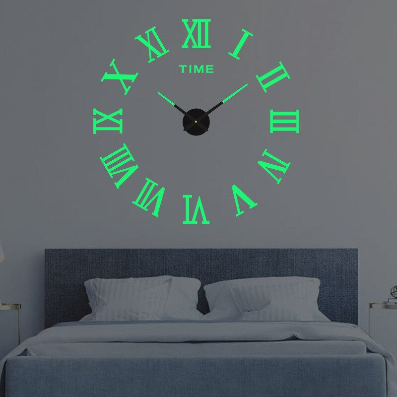 Grote Moderne Wandklok