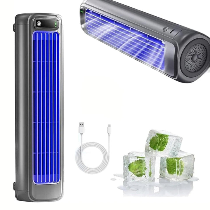 Mini Portable Mobile Air Conditioning, Air Cooler, Air Cooler Silent Fan With USB Charging For Bedroom Kitchen Bathroom