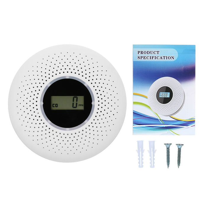 SafeAlert 2-in-1 Melder – Koolmonoxide & Rookmelder Combi voor Maximaal Veiligheid