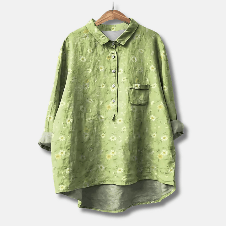 Losse lange blouse voor dames