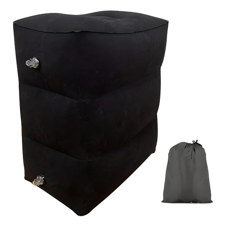 Opblaasbare reisvoetensteun