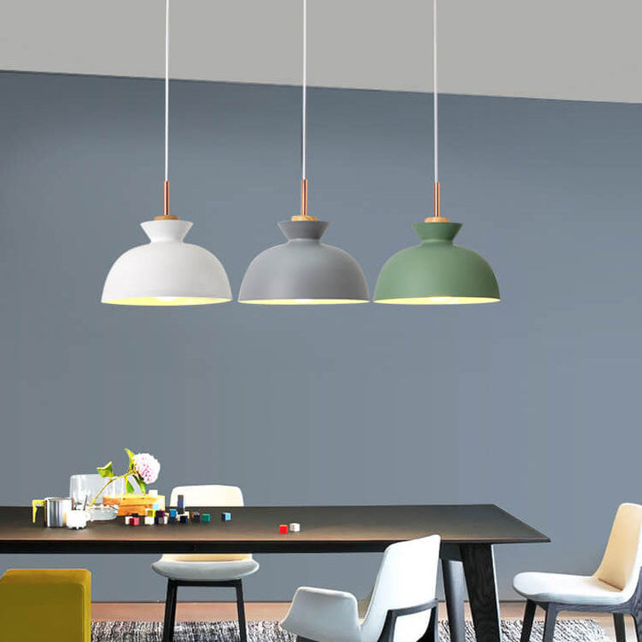 Scandinavische Hanglamp | Design in Metaal | 1-Lichts | Moderne Kleuropties
