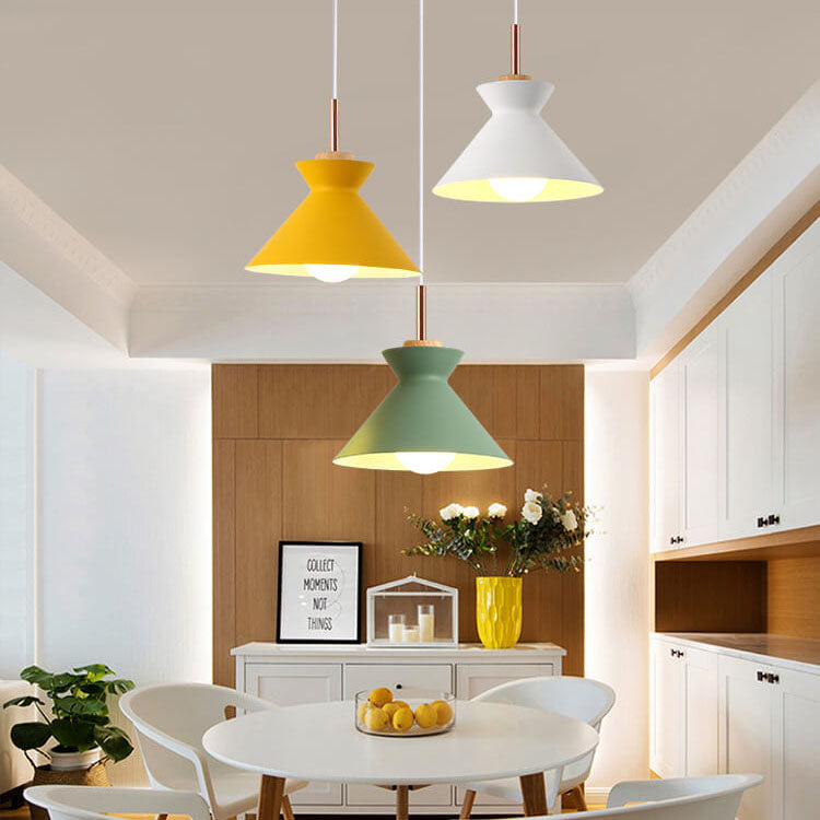 Scandinavische Hanglamp | Design in Metaal | 1-Lichts | Moderne Kleuropties