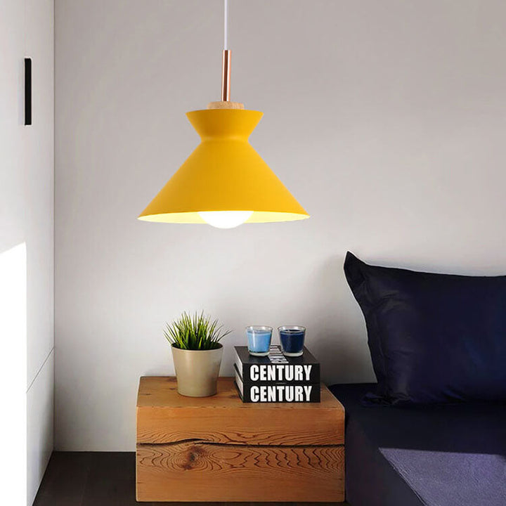 Scandinavische Hanglamp | Design in Metaal | 1-Lichts | Moderne Kleuropties