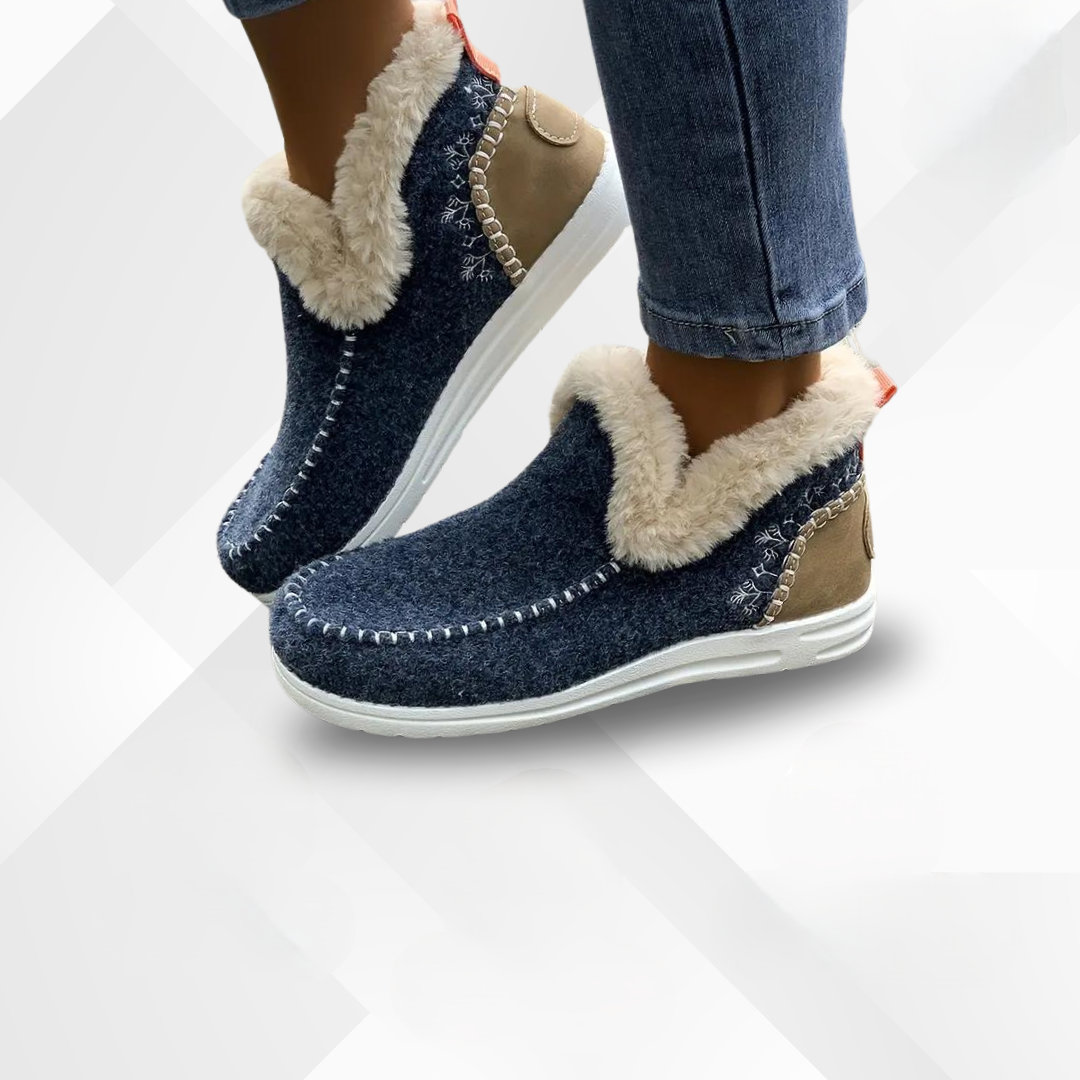 Dames Pantoffels met Pluche Voering – Valeria