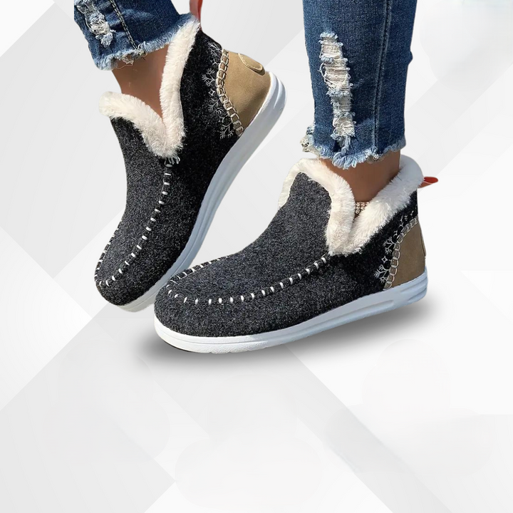 Dames Pantoffels met Pluche Voering – Valeria