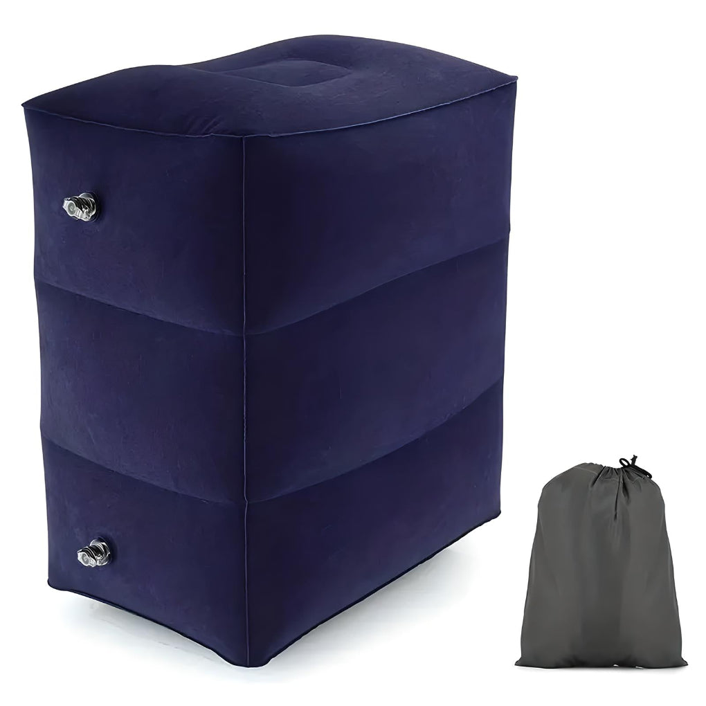 Opblaasbare reisvoetensteun