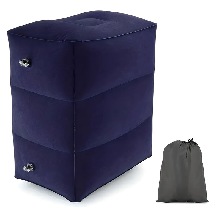 Opblaasbare reisvoetensteun