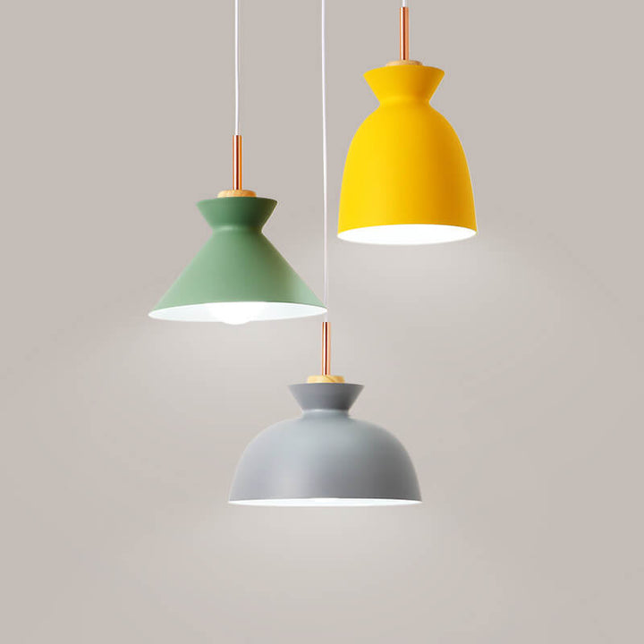 Scandinavische Hanglamp | Design in Metaal | 1-Lichts | Moderne Kleuropties