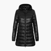 Dames Winter Donsjack met Capuchon en Lange Snit