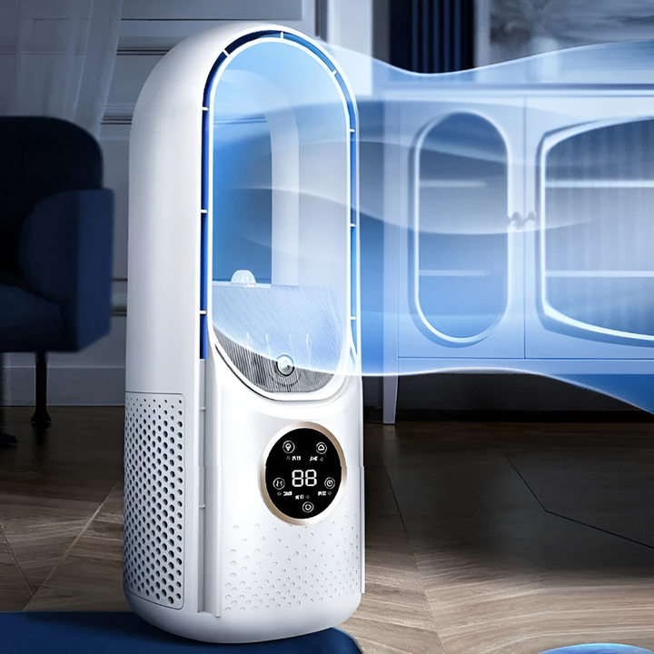 Draagbare bladloze tafelairconditioner