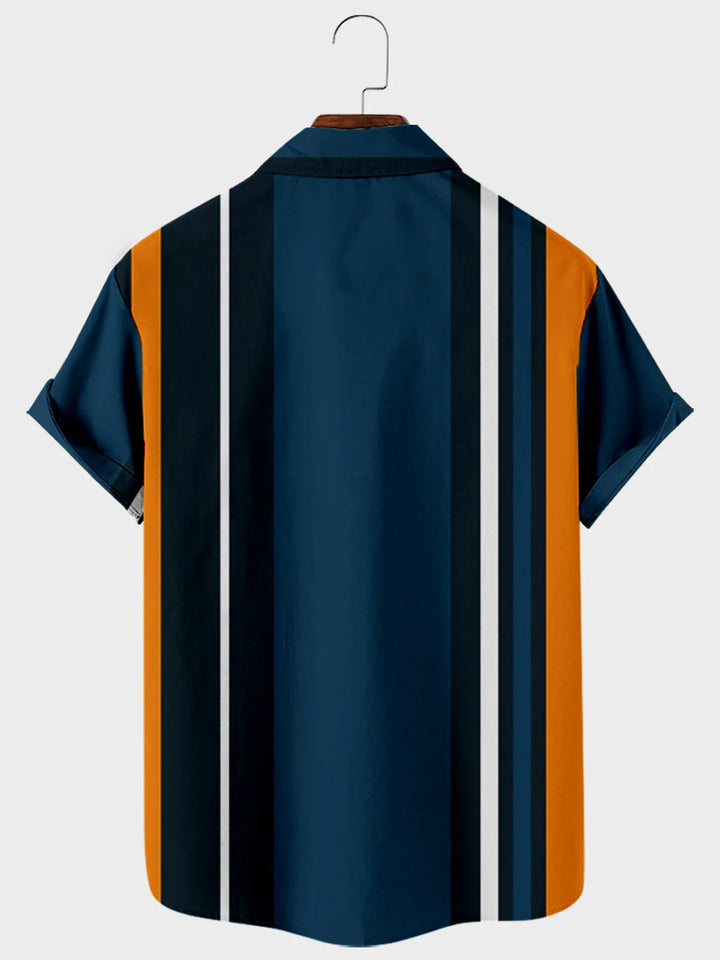 IslandVibe – Hawaïaans Gestreept Overhemd