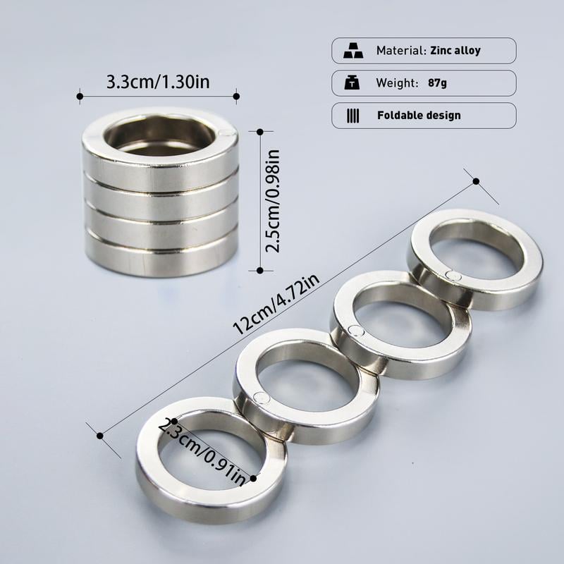 Opvouwbare Trigger-ring met Vier Vingers