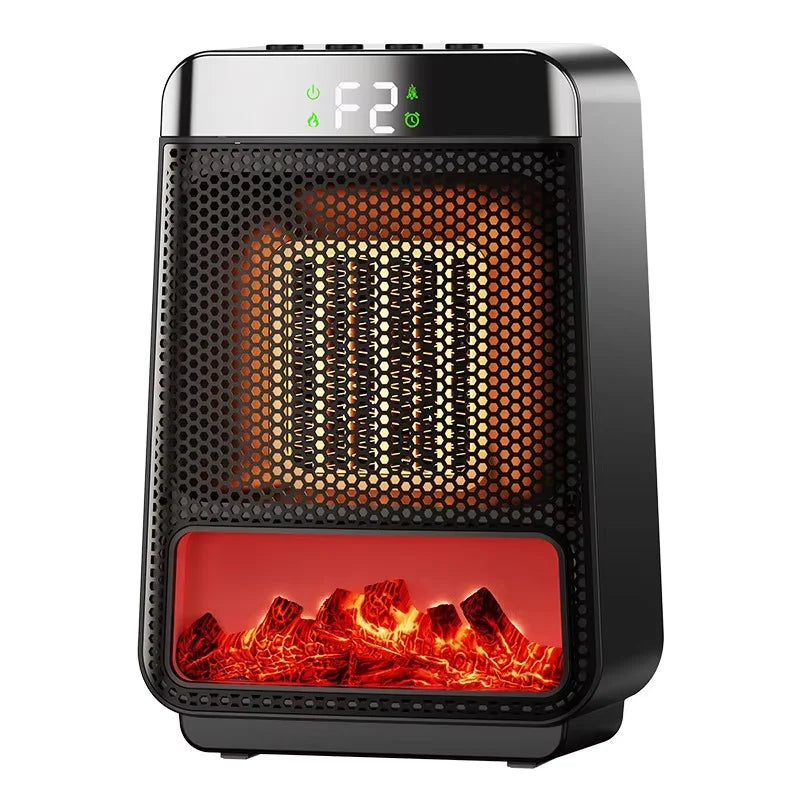 Draagbare ventilatorkachel 1500 W met PTC-techniek