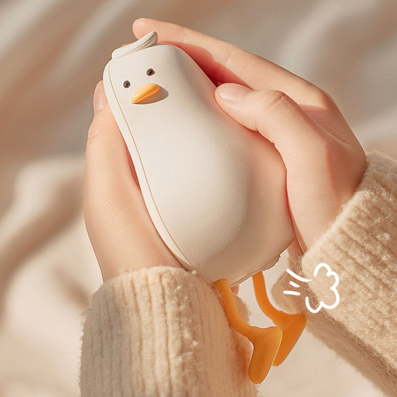 Mini handwarmer met 4000 mAh powerbank en telefoonstandaard