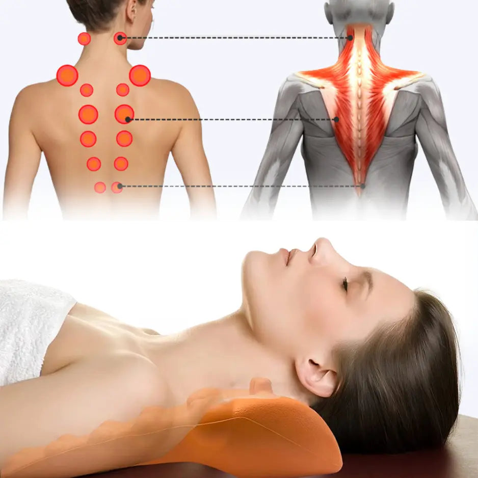 Acupressuur massagehulpmiddel voor nek en schouders - TrapiRelief