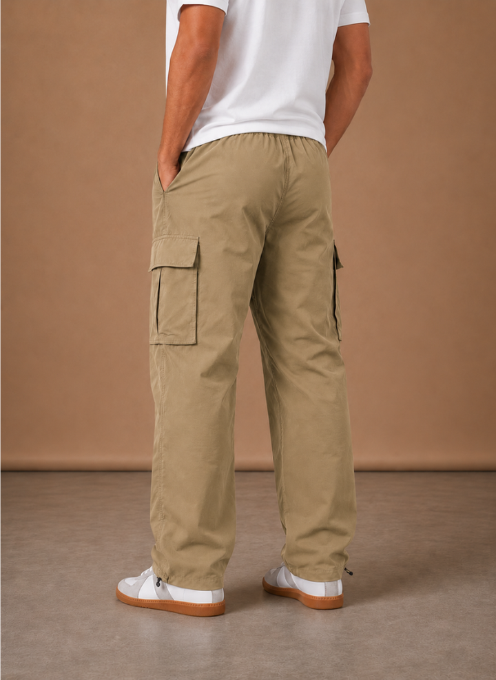 Heren Cargo Broek Relaxed Fit Straight-Leg