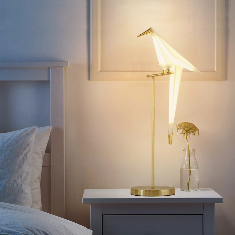 Origami Birdy Tafellamp – Warm Sfeerlicht en Modern Vleugeldesign