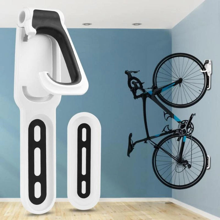 RackPro – Fietshaak voor aan de Muur met Stevige Grip en Ondersteuning voor Achterwiel