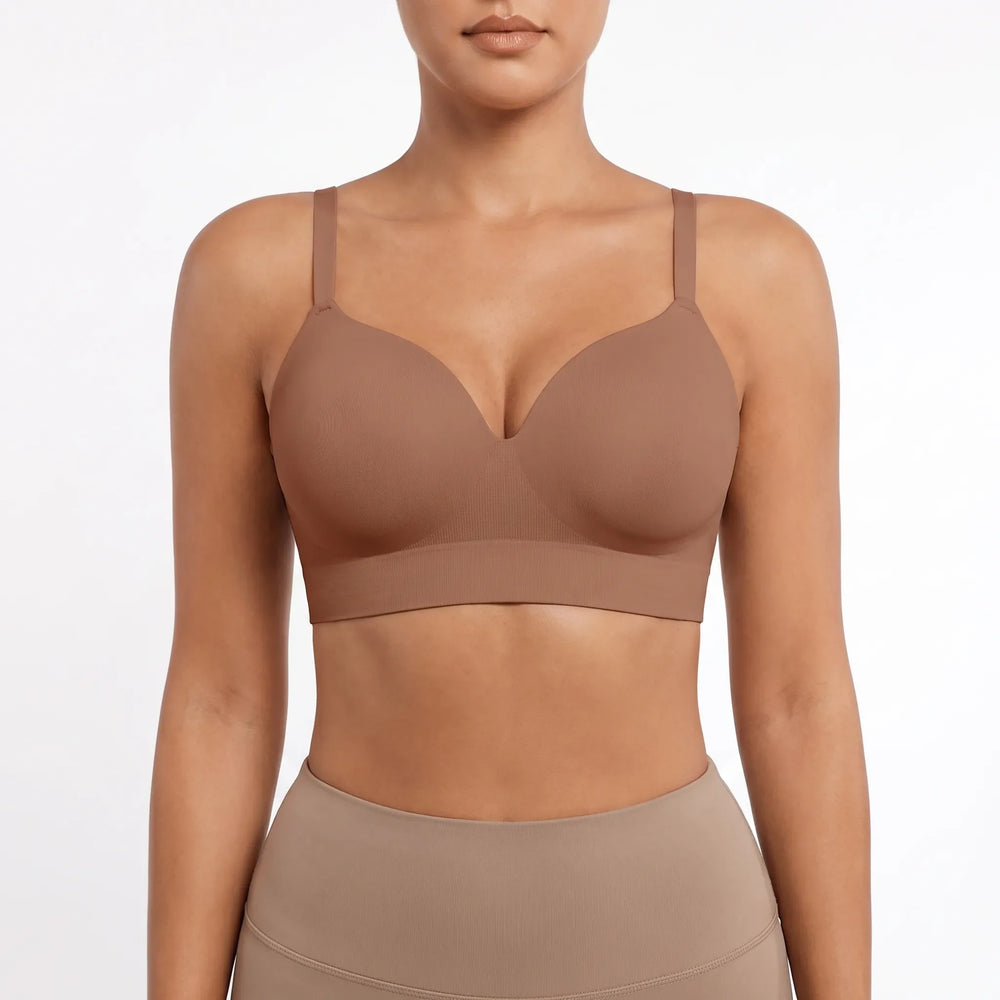 BraluxeWire-Free Full Coverage Shaping Bra