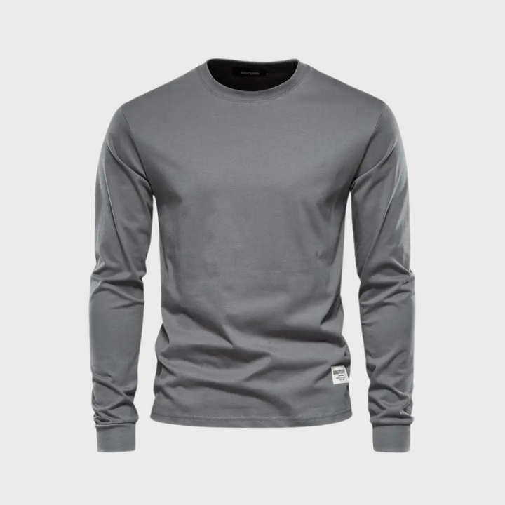 Heren Sweater met Ronde Hals