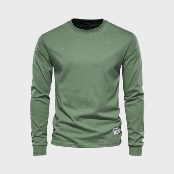 Heren Sweater met Ronde Hals