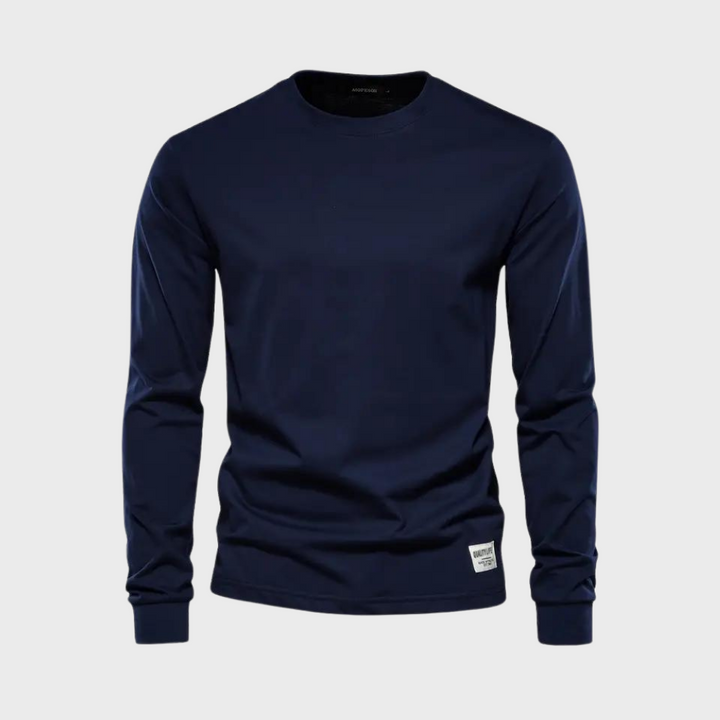 Heren Sweater met Ronde Hals
