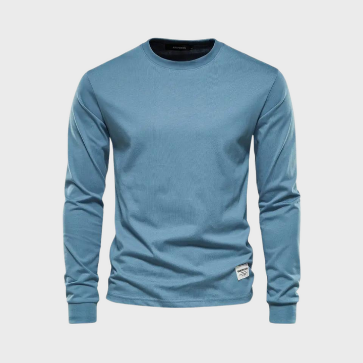 Heren Sweater met Ronde Hals