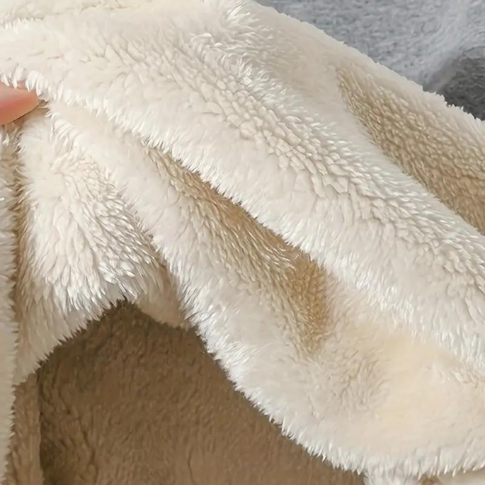 Hoodie met fleecevoering voor dames