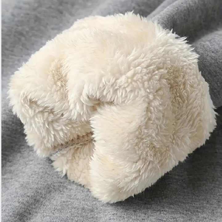 Hoodie met fleecevoering voor dames