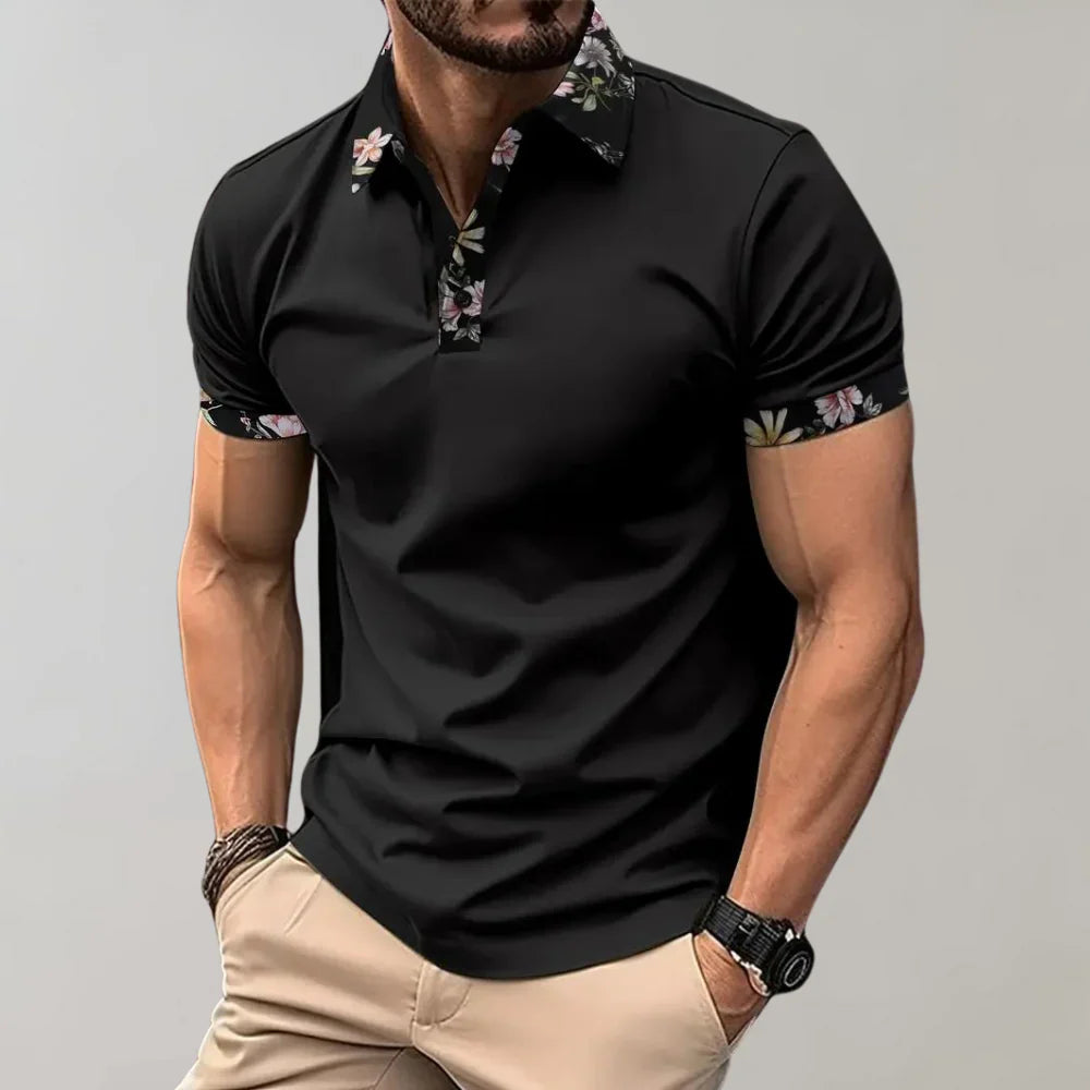 Heren Classic Fit Polo met Korte Mouwen