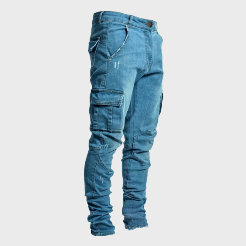 Rene – Heren Casual Cargo Broek