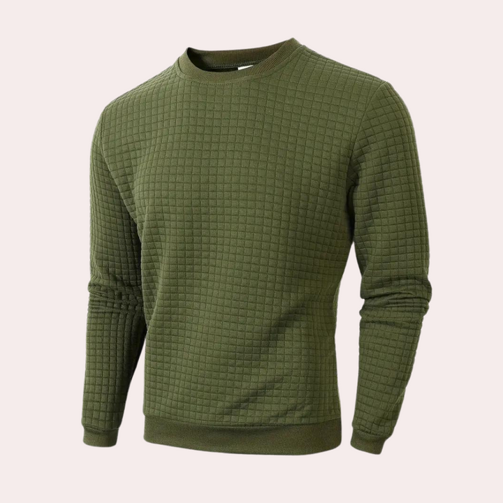 Comfortabel Sweater Regular Fit Voor Heren - Tommy's