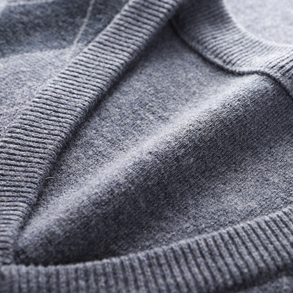 Mouwloos V-hals Trui