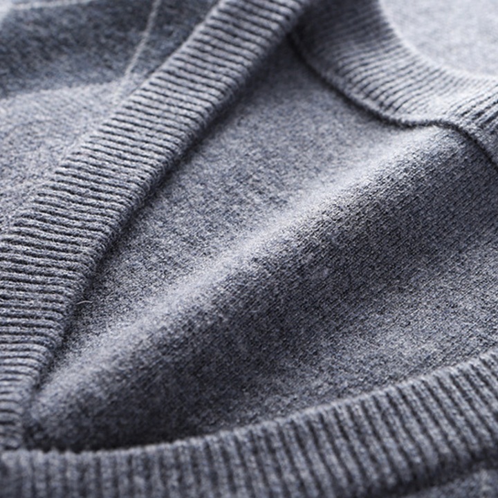 Mouwloos V-hals Trui