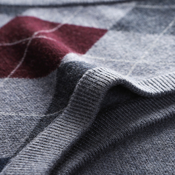 Mouwloos V-hals Trui