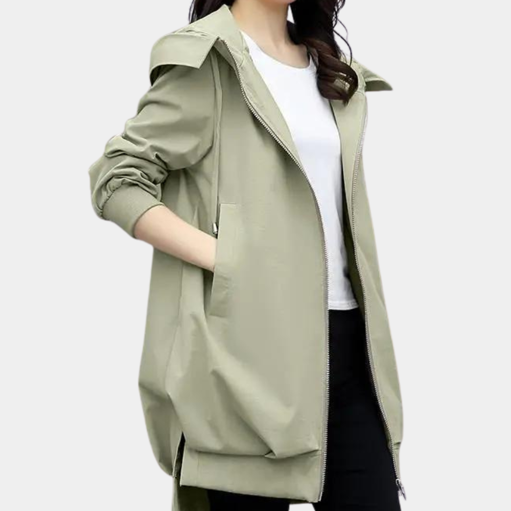 UrbanShield – tussenjas voor dames met Capuchon