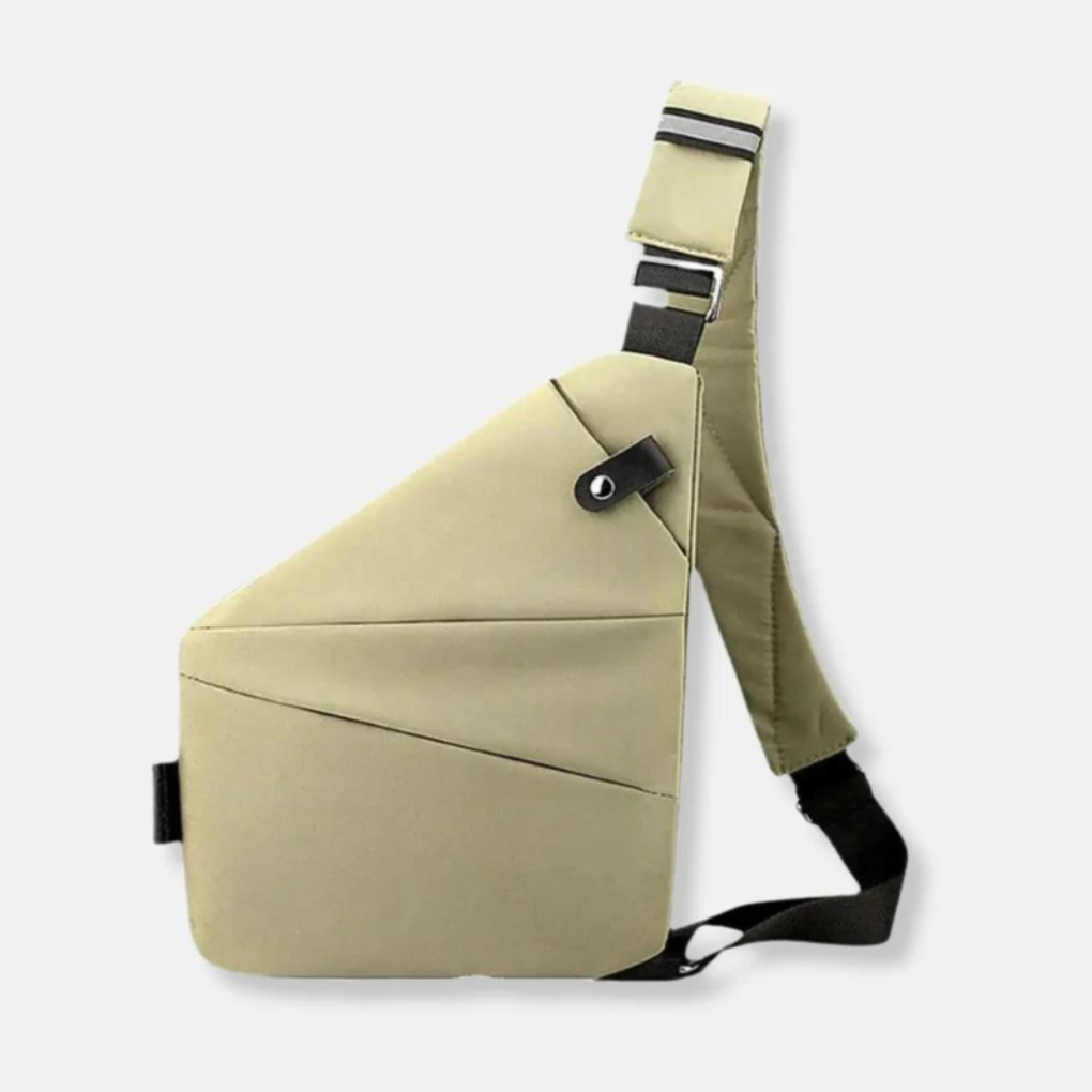 Minimalistische antidiefstal crossbody