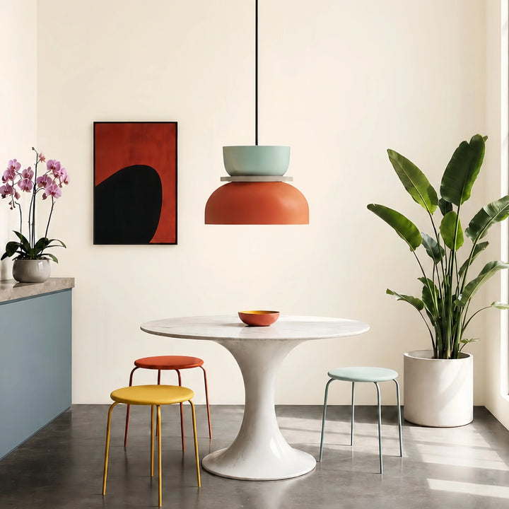 Lucie Nordic Color Block Hanglamp